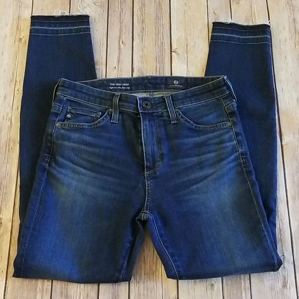 AG ADRIANO GOLDSCHMIED THE JODI CROP JEANS